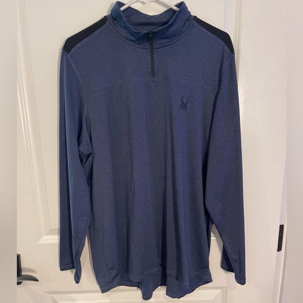 Spider mens 3/4 zip.